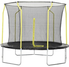 Trampoline avec filet de sécurité pour le jardin