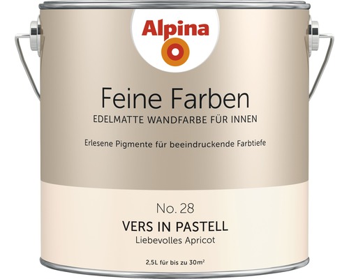 Alpina Feine Farben konservierungsmittelfrei Vers in Pastell 2,5 L