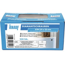 Vis pour plaque diamant Knauf XTN 3,9 mm x 23 mm paquet = 250 pces
