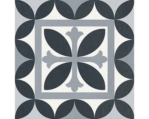 Dekorative Fliese mit Blütenmuster für den Innenbereich