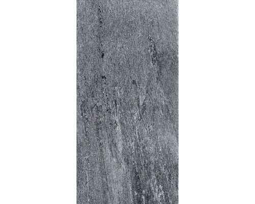 Graue Steinzeugfliese mit strukturierter Oberfläche