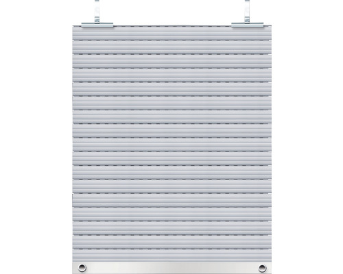 Rollladenpanzer Schellenberg Komplettset System Mini B 800 x H 1000 mm grau