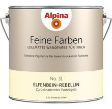 Alpina Feine Farben konservierungsmittelfrei Elfenbein-Rebellin 2,5 l-thumb-0