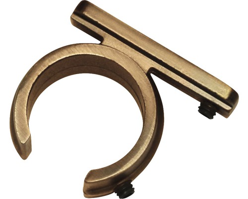 Adaptateur anneau Windsor pour support universel Ø 25 mm bronze 2 pièces