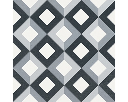 Fliesenmuster mit geometrischem Rauten-Design