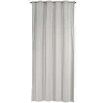 Voilage blanc avec œillets et motif