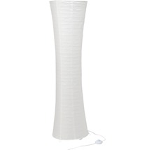 Lampadaire 2 ampoules h 1250 mm Becca blanc-thumb-2