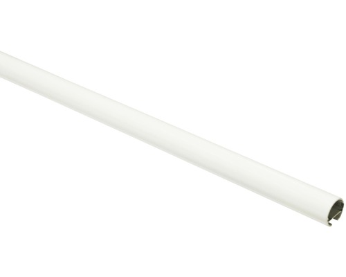 Tringle à rideau Chicago avec rail intérieur blanc Ø 20 mm 160 cm Tringle à rideaux en métal
