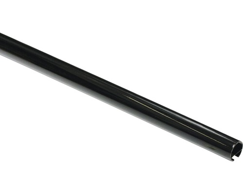 Gardinenstange mit Innenlauf I Chicago schwarz 160 cm Ø 20 mm Gardinenstange aus Metall