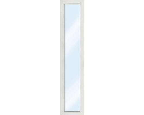 Fenêtre fixe en plastique verre de sécurité trempé ARON Basic blanc 600x1600 mm (non ouvrable)