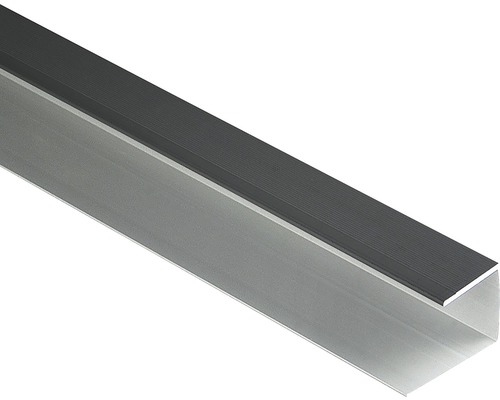 Finition latérale 26 Konsta aluminium anodisé 42x28x27x2500 mm Finition latérale 26 Konsta aluminium anodisé 42x28x27x2500 mm