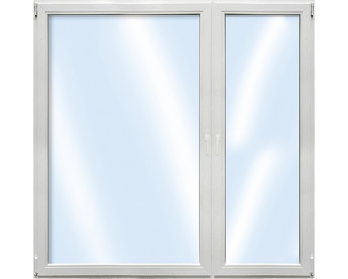 Kunststofffenster 2-flg.ESG ARON Basic weiß 1300x1700 mm (2/3-1/3)