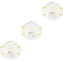 Trois masques respiratoires de type FFP1