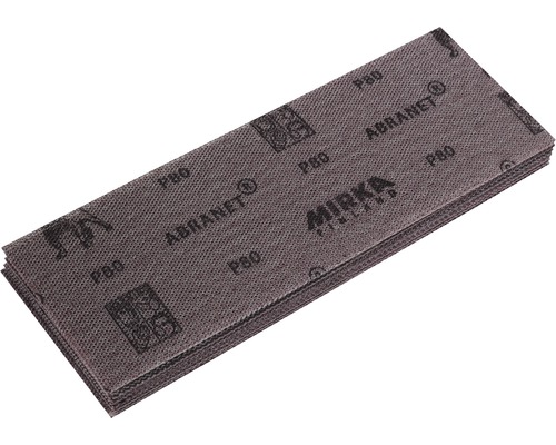 Grille de ponçage Knauf Abranet P80 paquet = 10 pces Pile de grilles abrasives Mirka Abranet P80