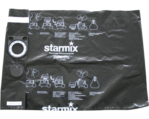 Sac poubelle PE Starmix FBPE 25/35, lot de 5