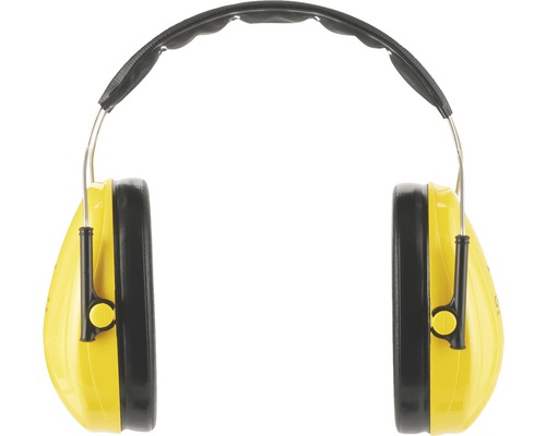 Casque antibruit jaune