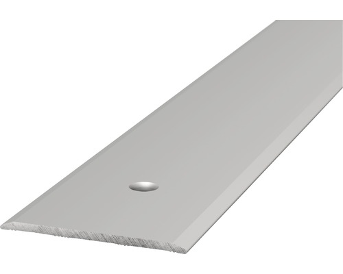Barre de seuil aluminium argent perforé 40 x 1000 x 2 mm