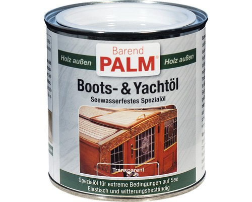 Huile pour bateaux huile pour yachts Barend PALM 375 ml Huile pour bateaux et yachts Barend Palm pour l''extérieur en boîte