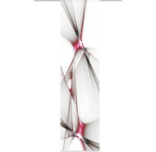 Schiebegardine Franklin rot 245x60 cm