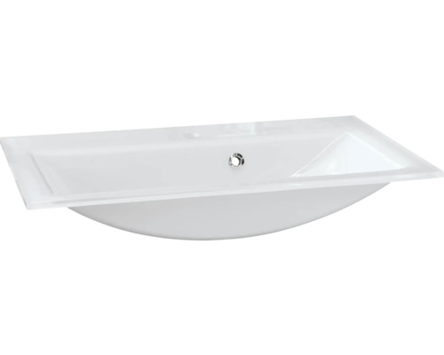 Vasque pour meuble Fackelmann blanc 80x50 cm