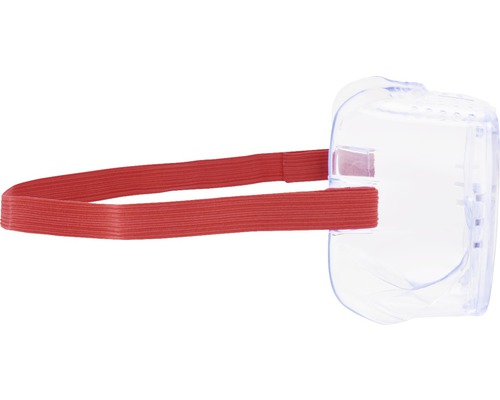 Lunettes de protection avec élastique rouge