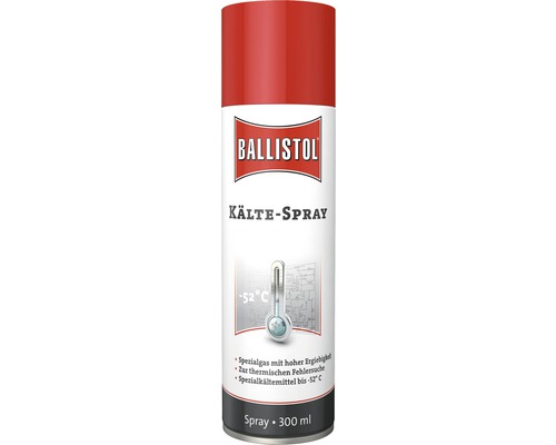 Aérosol cryogénique Ballistol 300 ml -52 °C