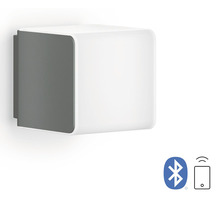 Applique extérieure LED à capteur 9,1 W 493 lm 3000 K blanc chaud h 131,5 mm Bluetooth L 830 SC anthracite/blanc-thumb-1