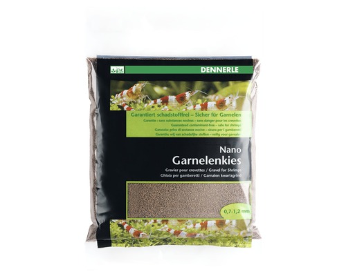 Nano Garnelenkies DENNERLE Sulawesi 2 kg schwarz