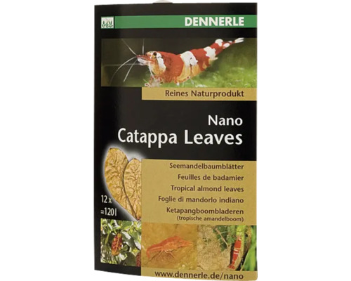 Dennerle Nano Catappa Leaves 12 unités Dennerle Nano Catappa Leaves 12 unités