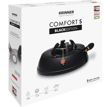 Support de sapin de Noël Krinner Comfort S Black Edition dans son emballage d''origine