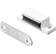 Clip magnétique blanc, 3-4 kg, 4 pièces-thumb-0