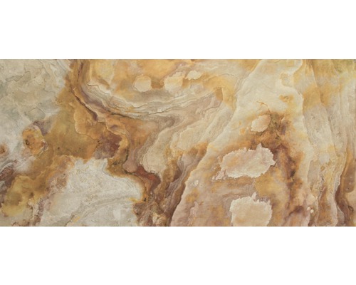 Ardoise multicolore pierre véritable EcoStone TL très fine et souple 1 mm Falling Leaves 61 x 122 cm