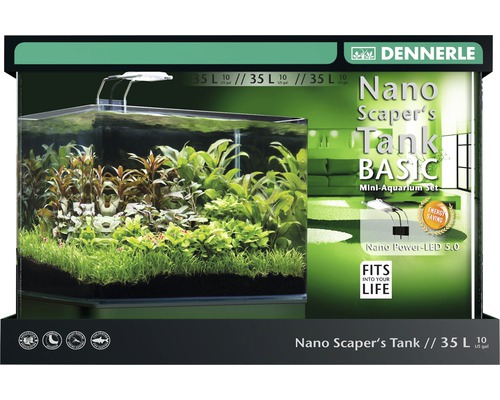 Dennerle Nano Scaper''s Tank Basic Mini-aquarium 35 litres
