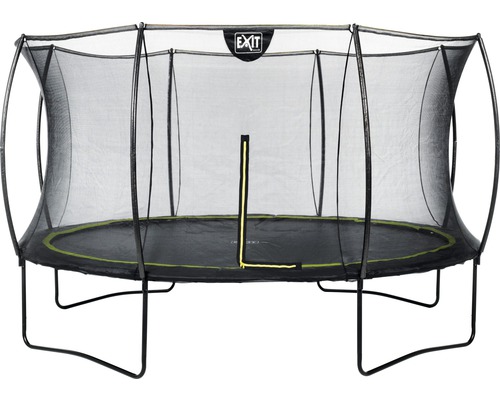 Trampoline EXIT Silhouette avec filet de sécurité Ø 427 cm noir