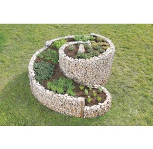 Spirale à fines herbes en gabions bellissa 200 x 150 cm-thumb-2