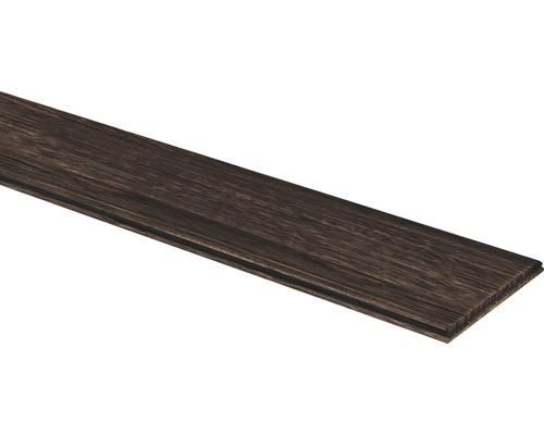 Dekorpaneel Quadro Plus Authentic Wenge 12x200x2000 mm Holzpaneel mit Nut- und Federverbindung