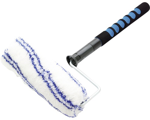 Rouleau de peinture avec manche télescopique pour travaux de peinture