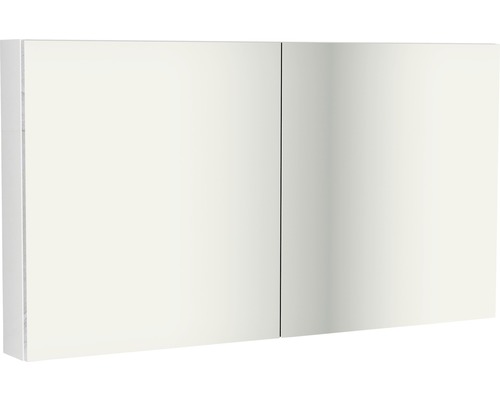 Armoire de toilette K-Line 70x120 cm 2 portes blanc