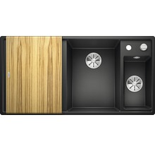 Spüle Blanco Axia III 6 S 1000 x 510 mm anthrazit ohne Multifunktionsschale 523462 1 Spülbecken Becken rechts Mit Restebecken Mit Tropffläche