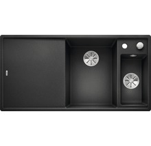 Spüle Blanco Axia III 6 S 1000 x 510 mm anthrazit ohne Multifunktionsschale 523462 1 Spülbecken Becken rechts Mit Restebecken Mit Tropffläche