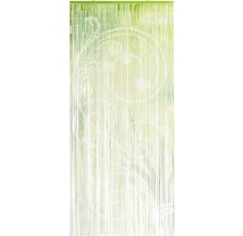 Rideau de porte bambou Flora vert 90x200 cm-thumb-2