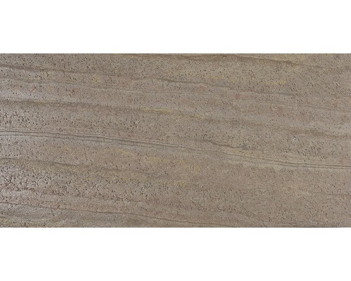 Travertin Platte mit wellenförmiger Struktur