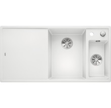 Spüle Blanco Axia III 6 S 1000 x 510 mm weiß ohne Multifunktionsschale 523466 1 Spülbecken Becken rechts Mit Restebecken Mit Tropffläche