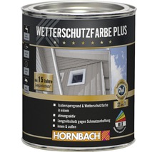 HORNBACH Holzfarbe Wetterschutzfarbe Plus braun 750 ml-thumb-1