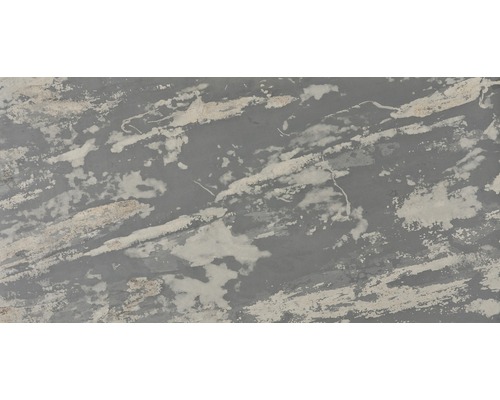 Dalle de pierre grise avec marbrure blanche