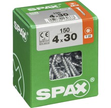 Schrauben 4x30 Millimeter, 150 Stück in grüner Verpackung