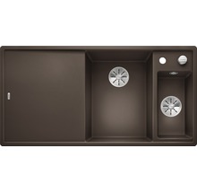 Spüle Blanco Axia III 6 S 1000 x 510 mm cafe ohne Multifunktionsschale 523471 1 Spülbecken Becken rechts Mit Restebecken Mit Tropffläche