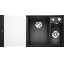 Spüle Blanco AXIA III 6 S 1000 x 510 mm anthrazit 523472 1 Spülbecken Becken rechts Mit Restebecken Mit Tropffläche