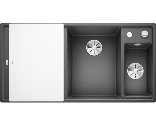 Évier avec planche à découper