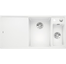 Spüle Blanco AXIA III 6 S 1000 x 510 mm weiß ohne Multifunktionsschale 523477 1 Spülbecken Becken rechts Mit Restebecken Mit Tropffläche
